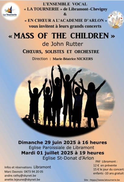 2025 messe des enfants